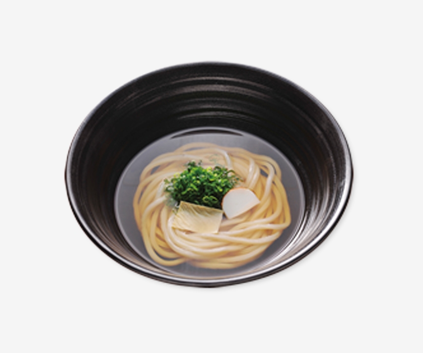 純生かけつゆのおうどん<br />
2人前