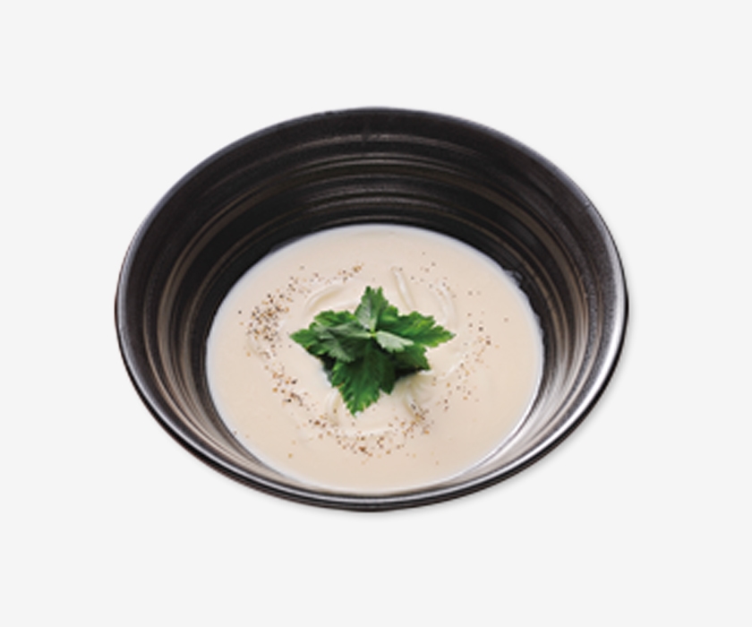 純生クリームのおうどん<br />
2人前