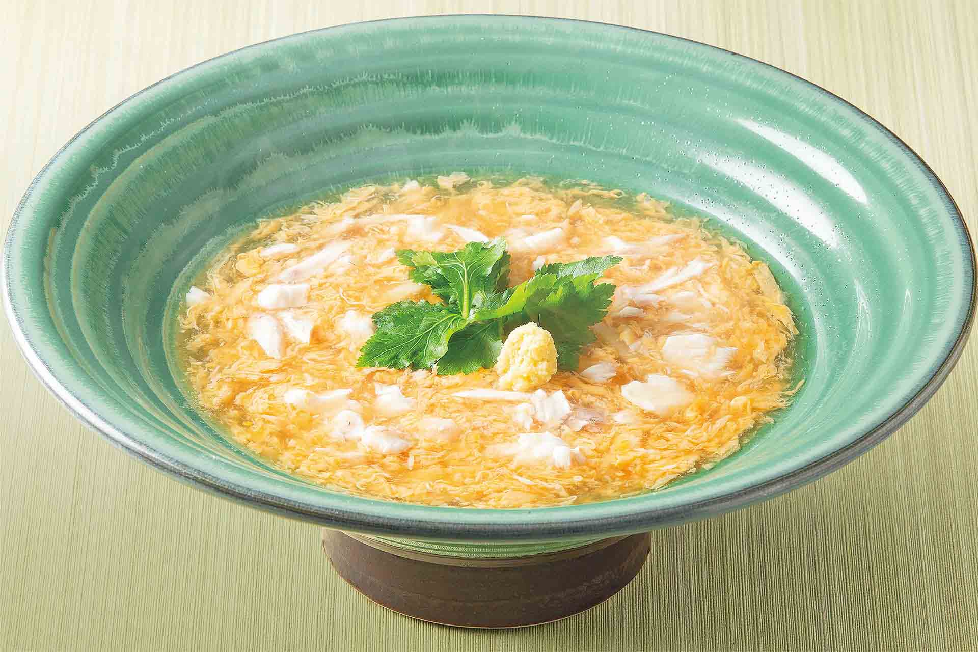 桜鯛餡掛け玉子とじのおうどん