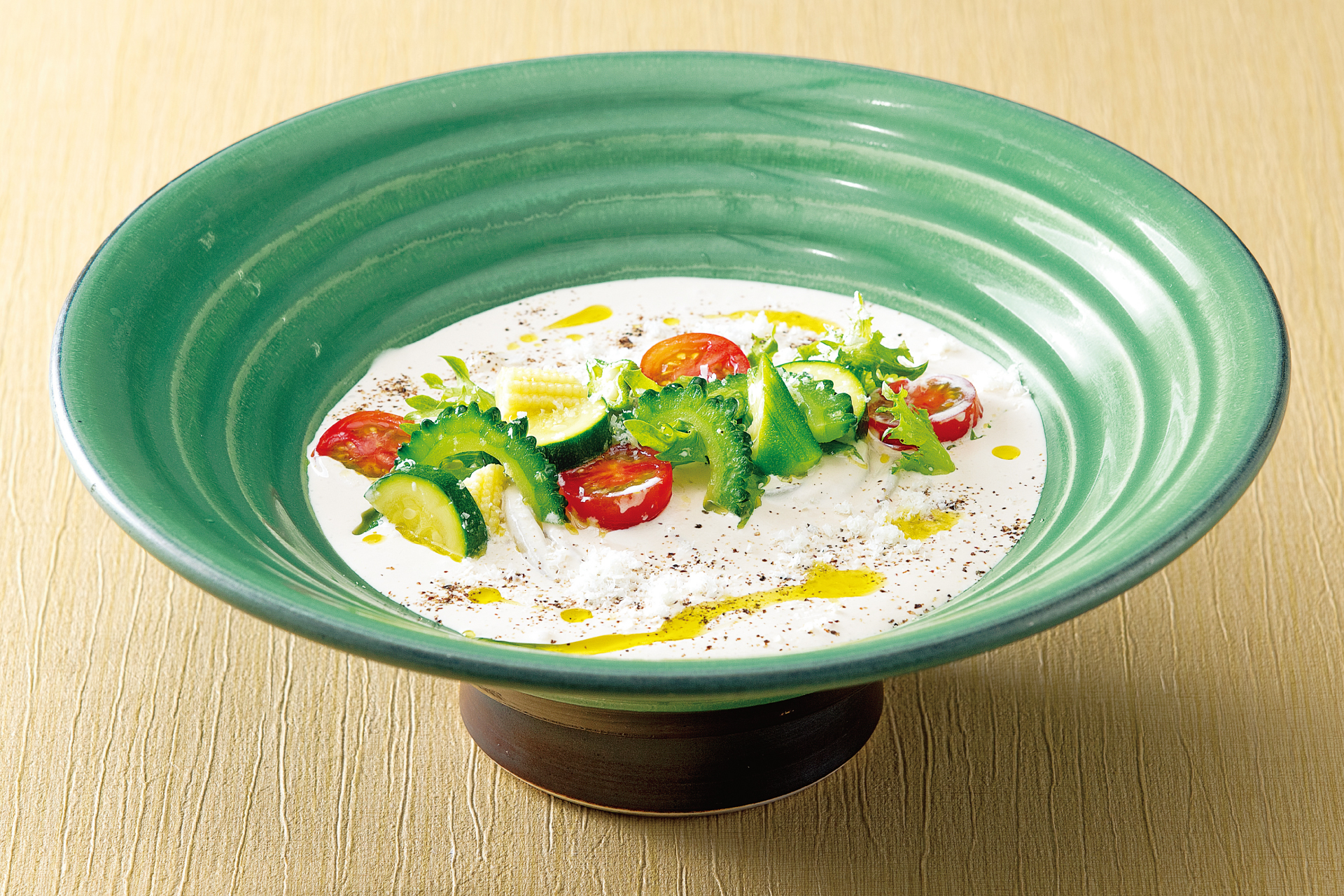 明太カルボナーラのおうどん