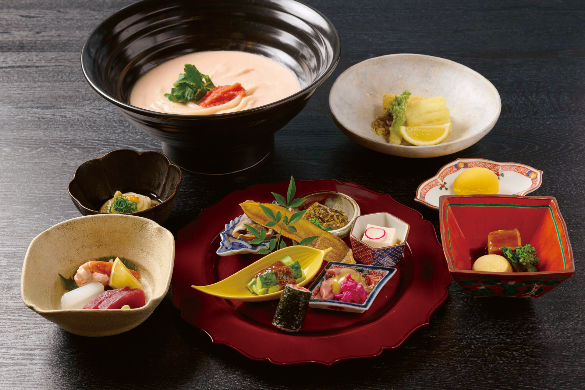 特選  おうどんの会席　一人前7,000円