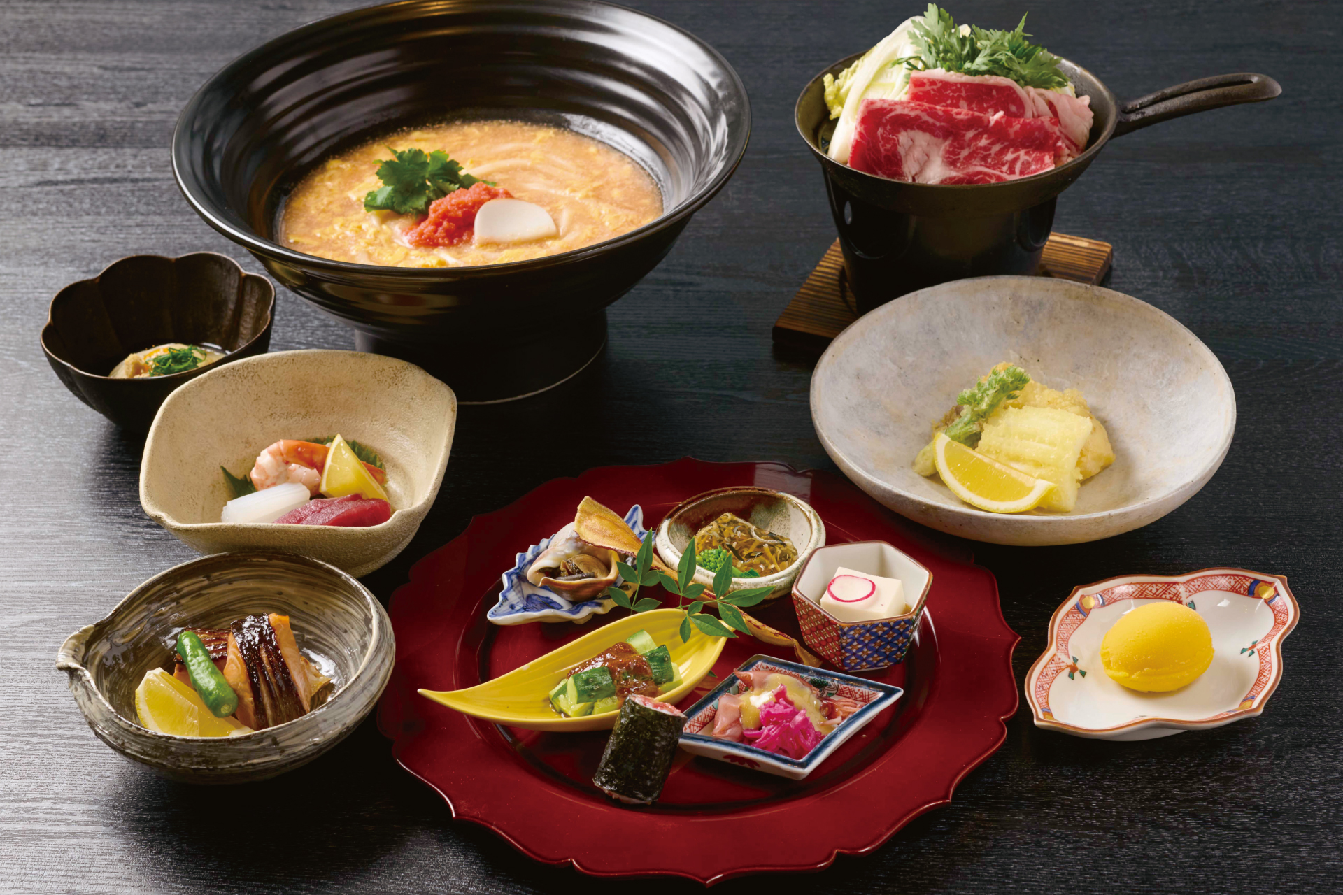 季節の特選コース【楽精】  一人前9,000円