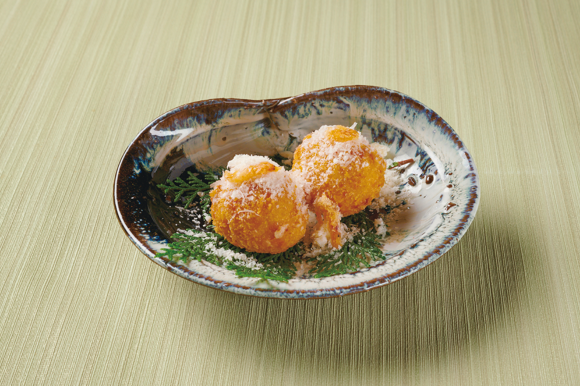 桜海老と筍のクリームコロッケ
