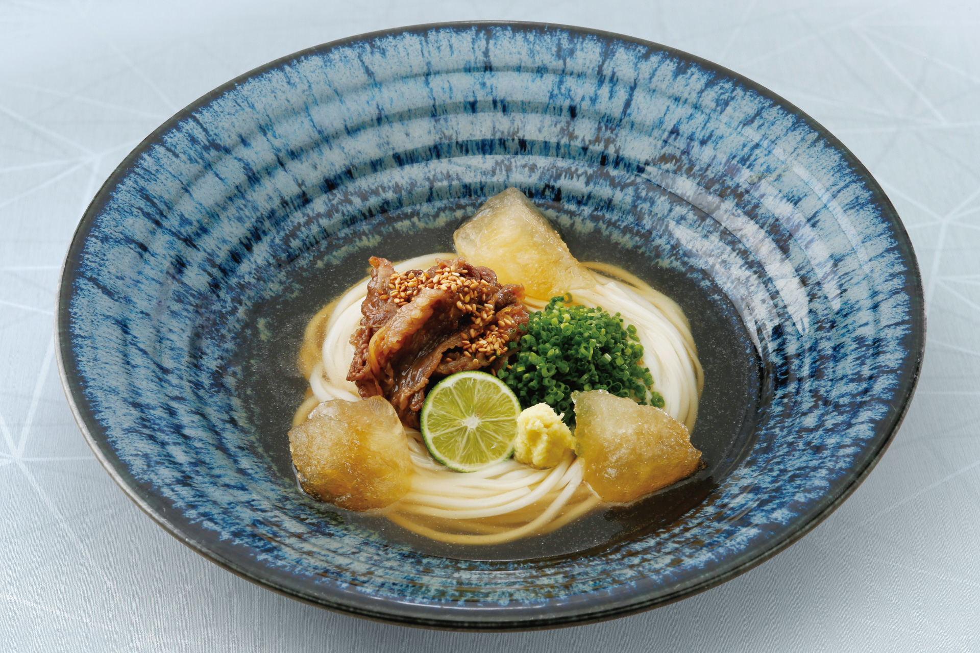 牛しぐれのおうどん