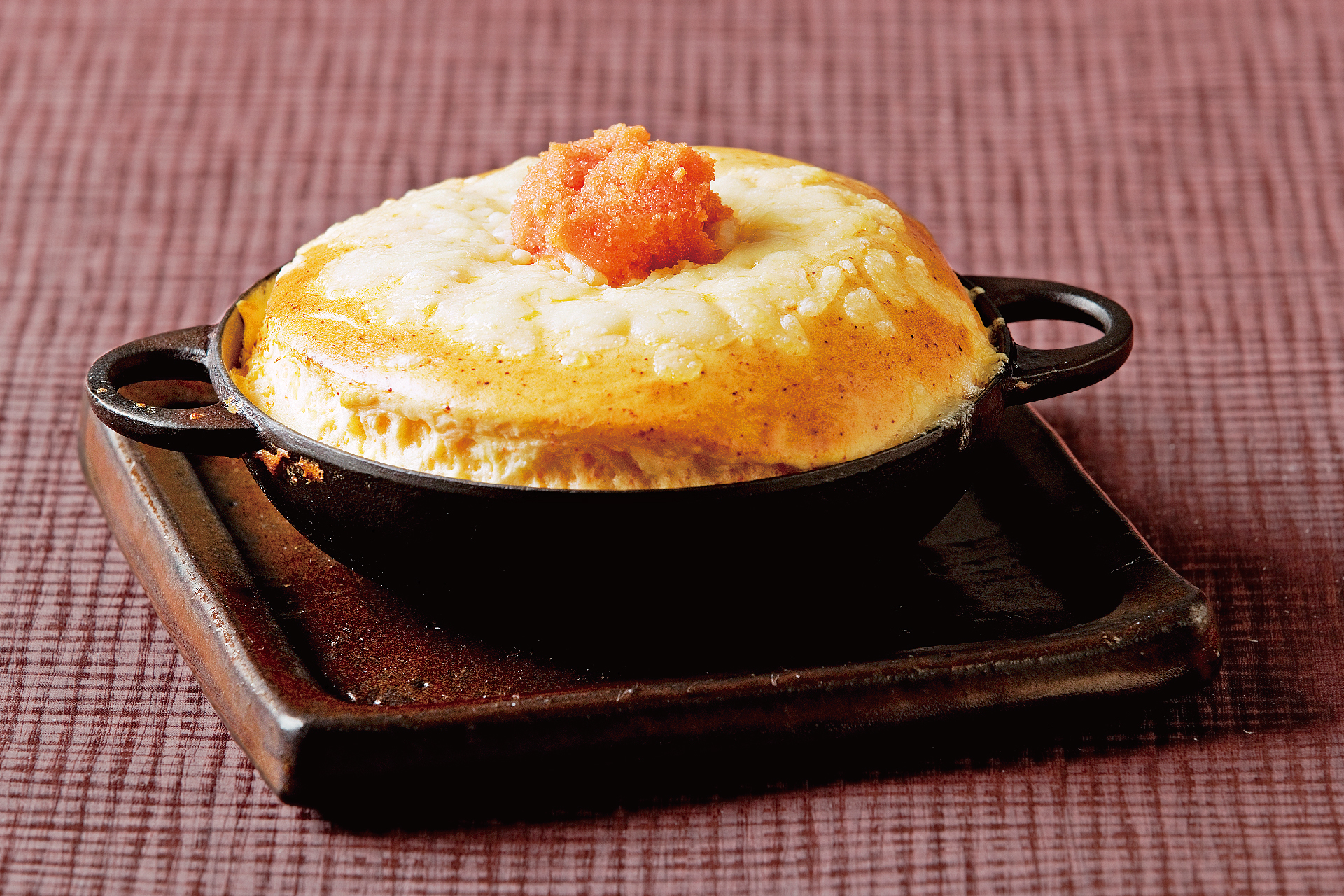ふわふわ明太玉子焼き　