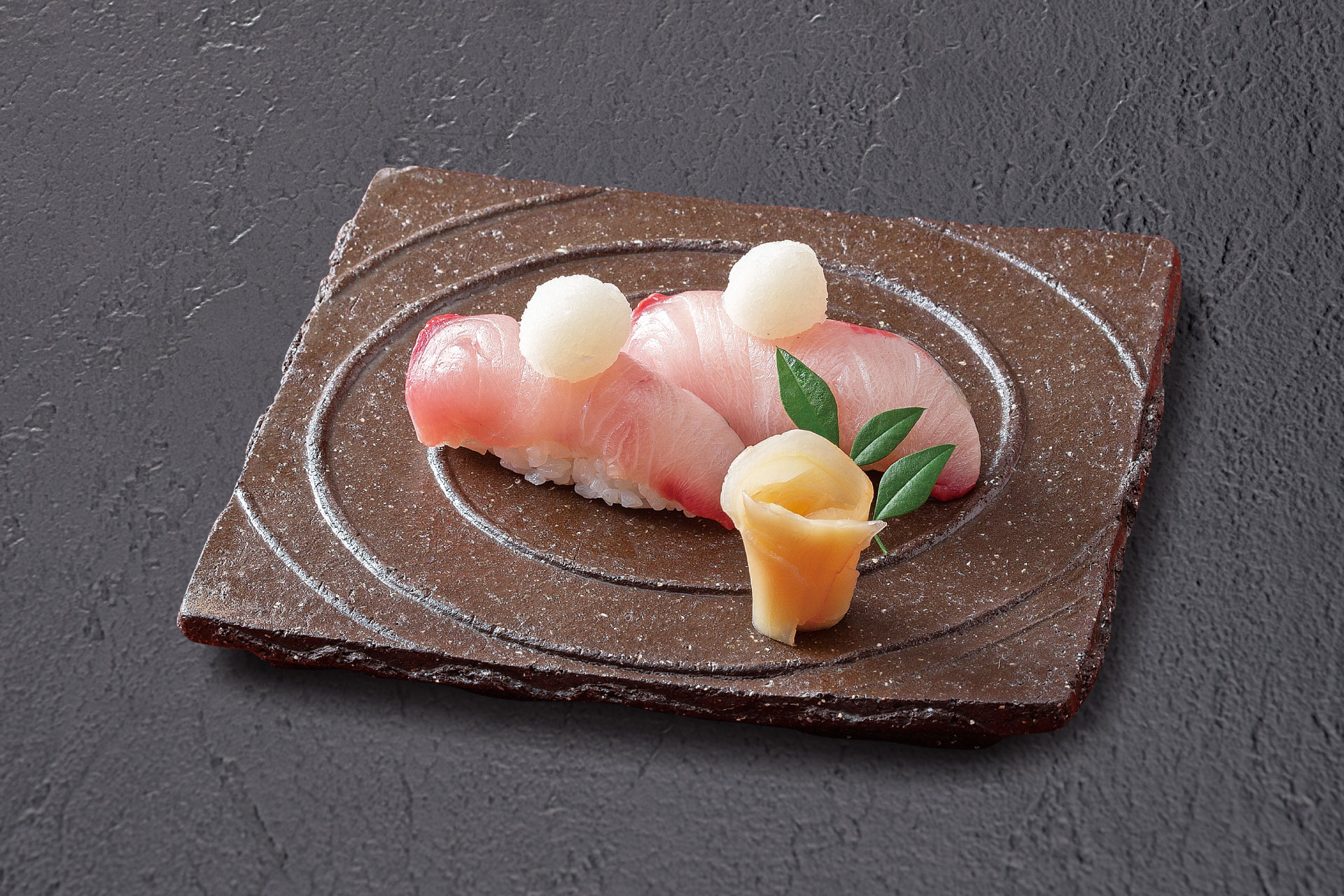 寒鰤の握り寿司