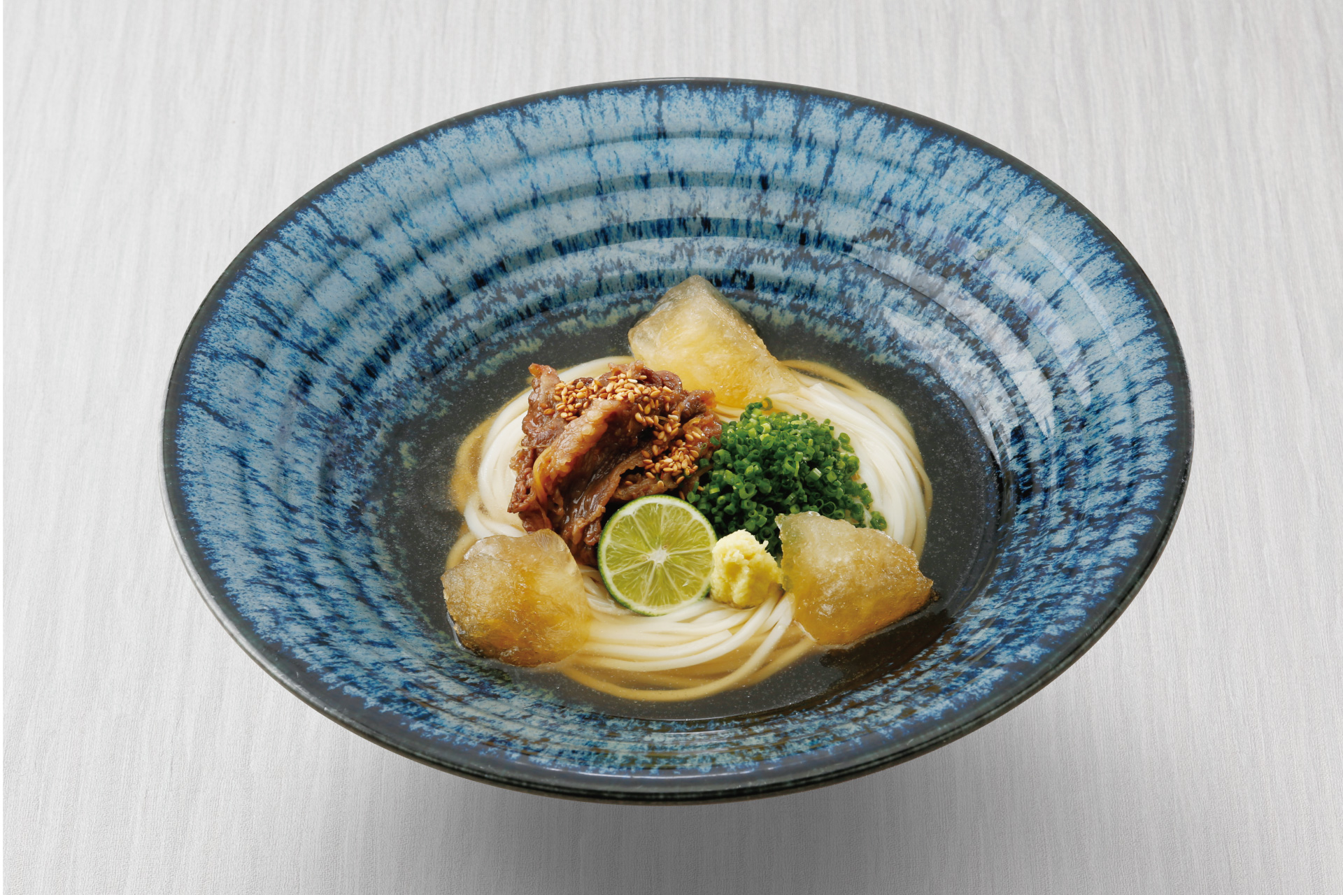 牛しぐれのおうどん