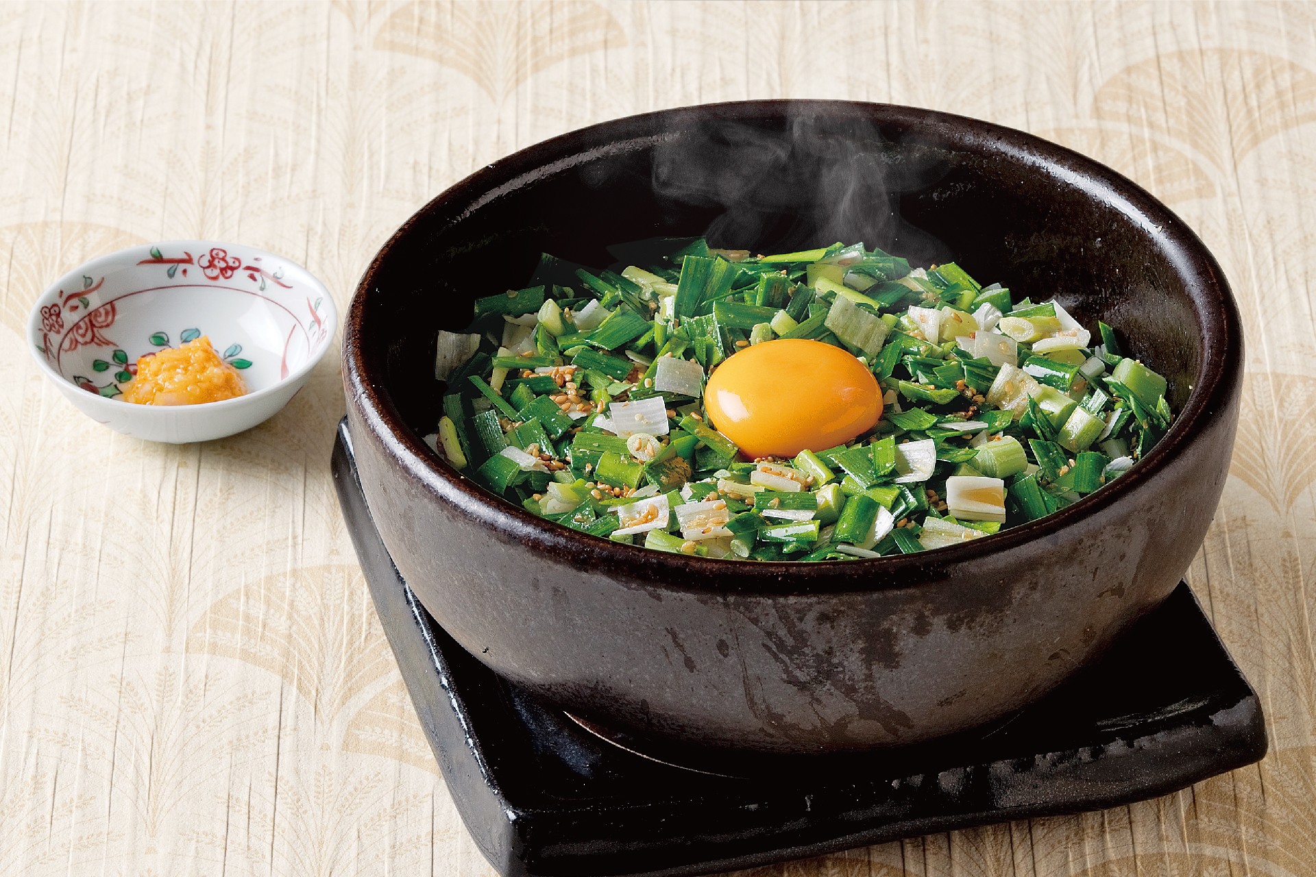 鴨と韮玉のおうどん