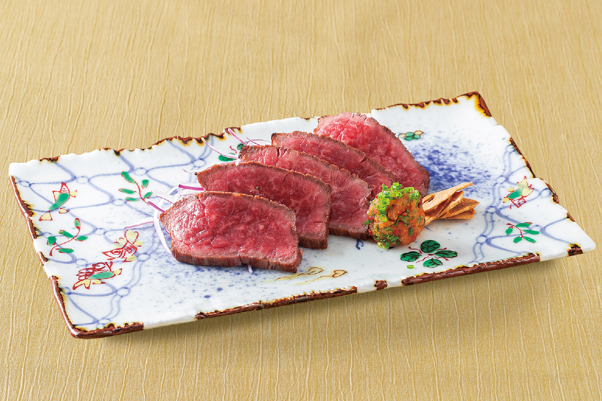 黒毛和牛 炙りぽん酢