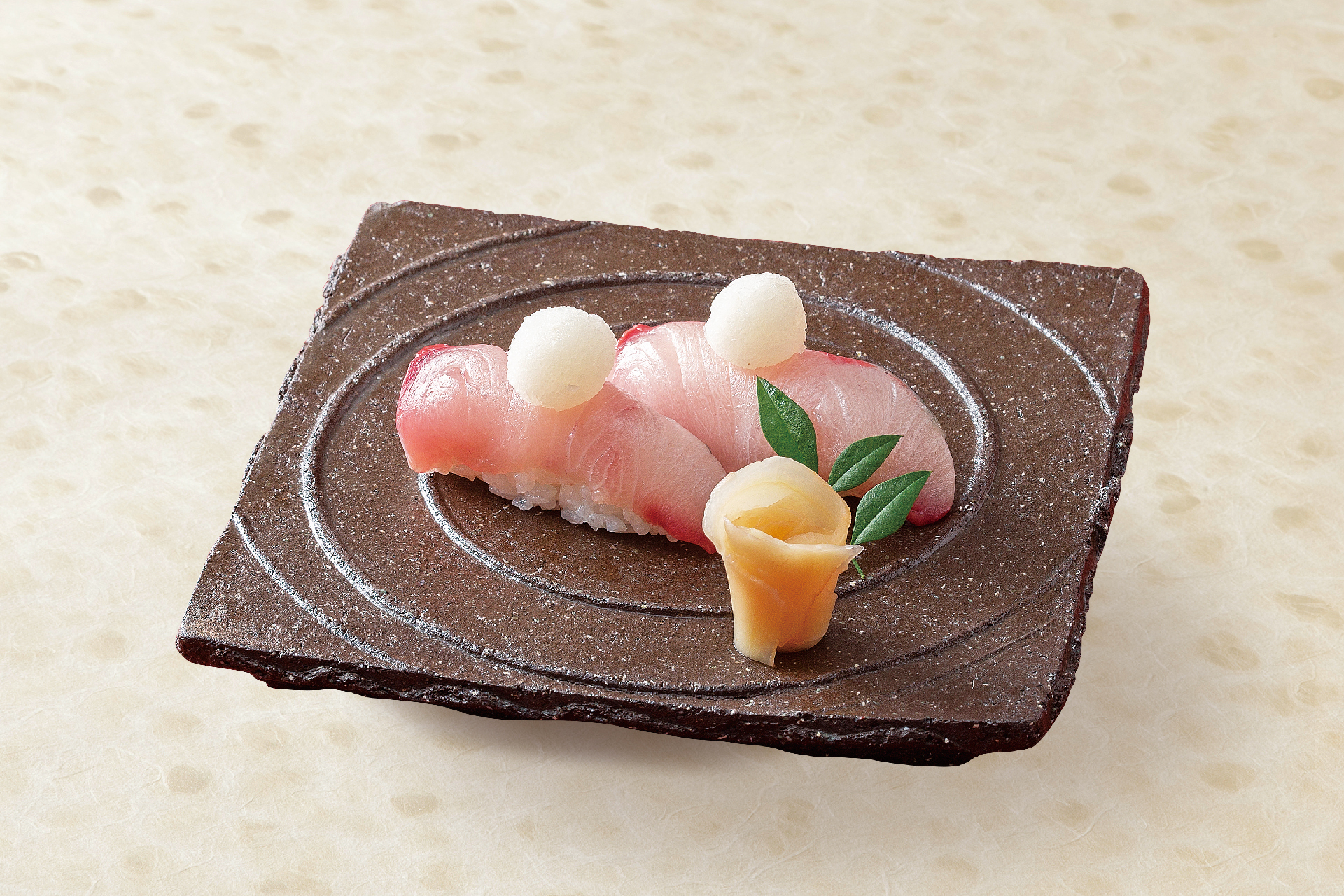 25冬_逸品_寒鰤の握り寿司