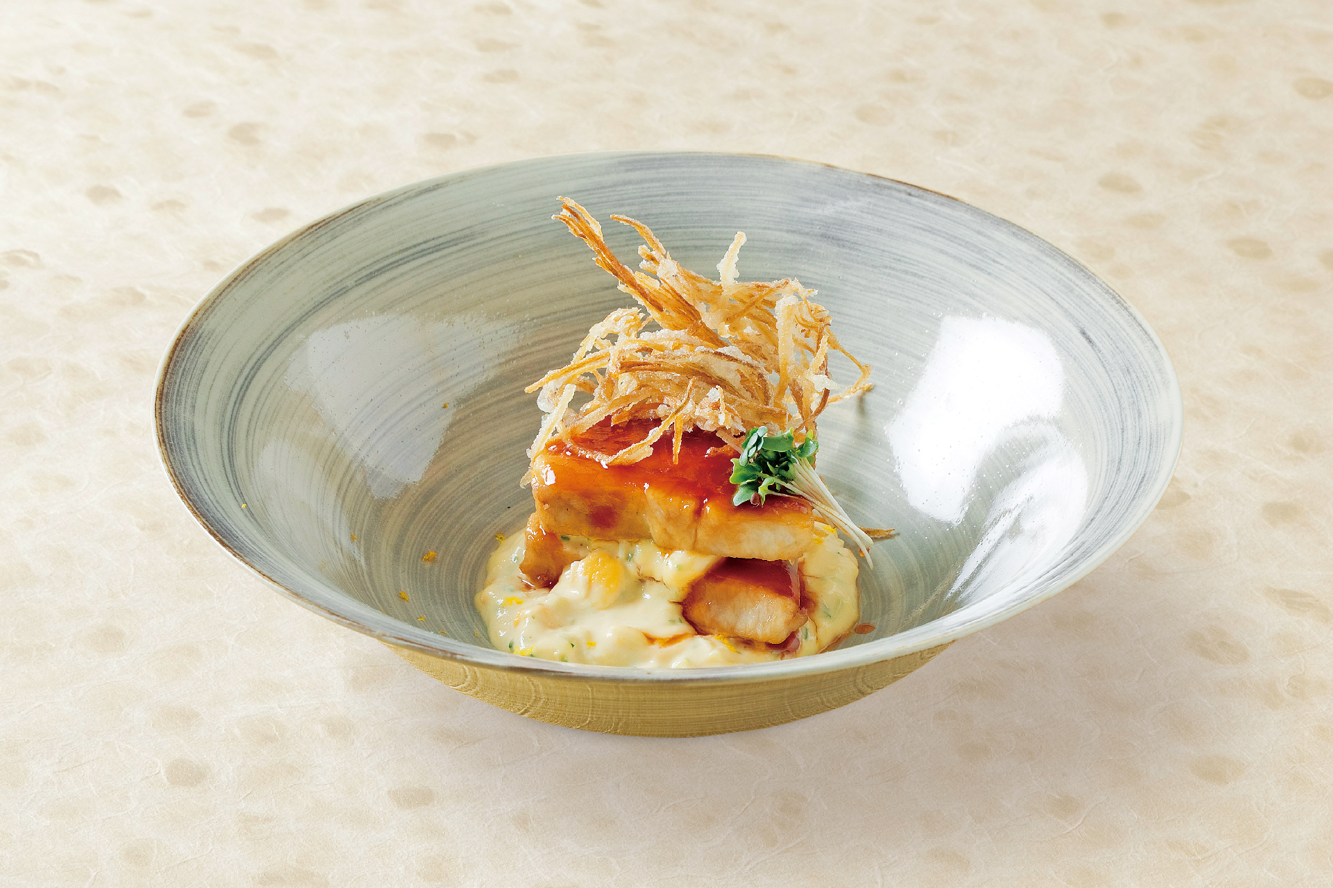 寒鰤唐揚げ 柚子タルタル