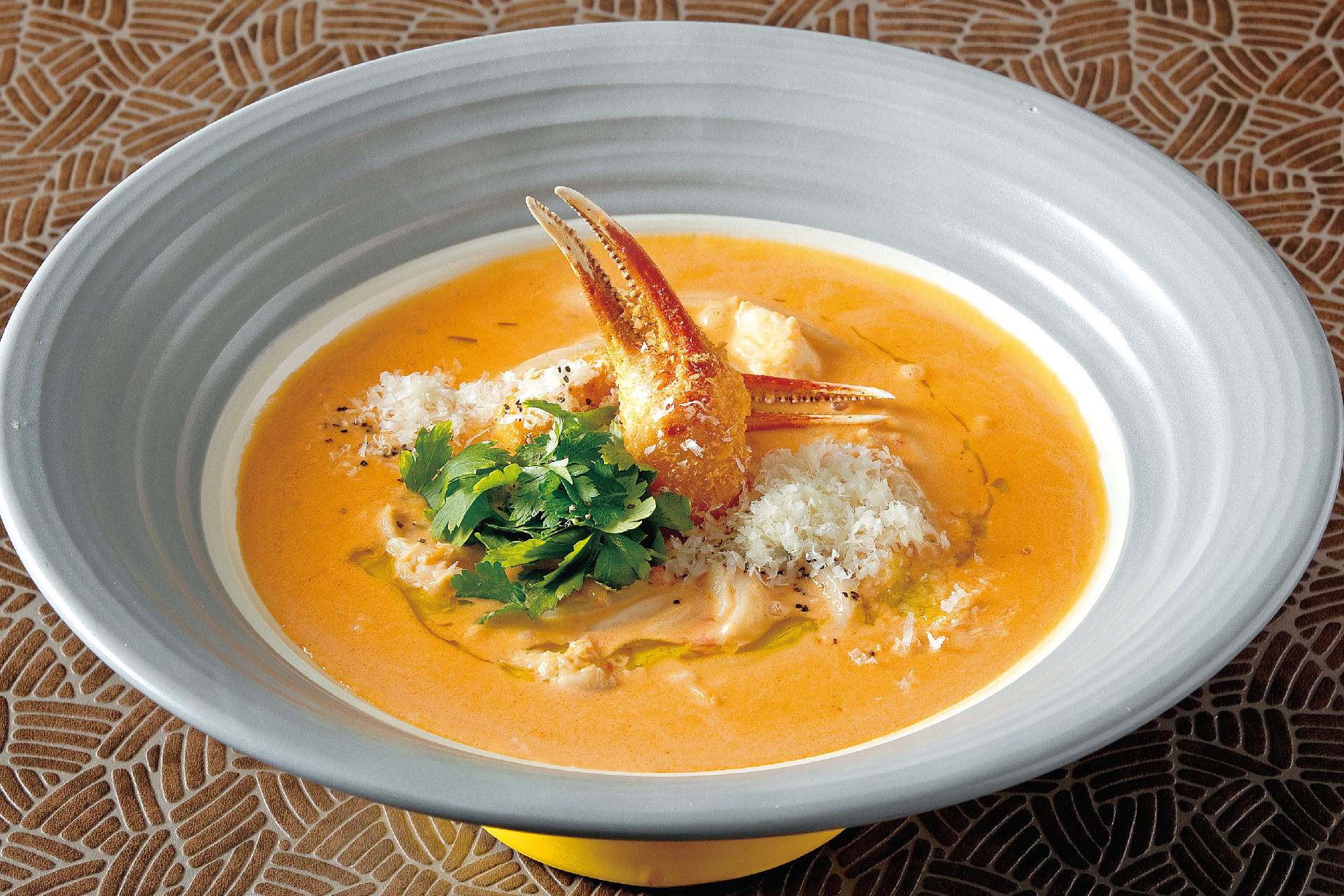 25冬_うどん_蟹トマトクリームのおうどん