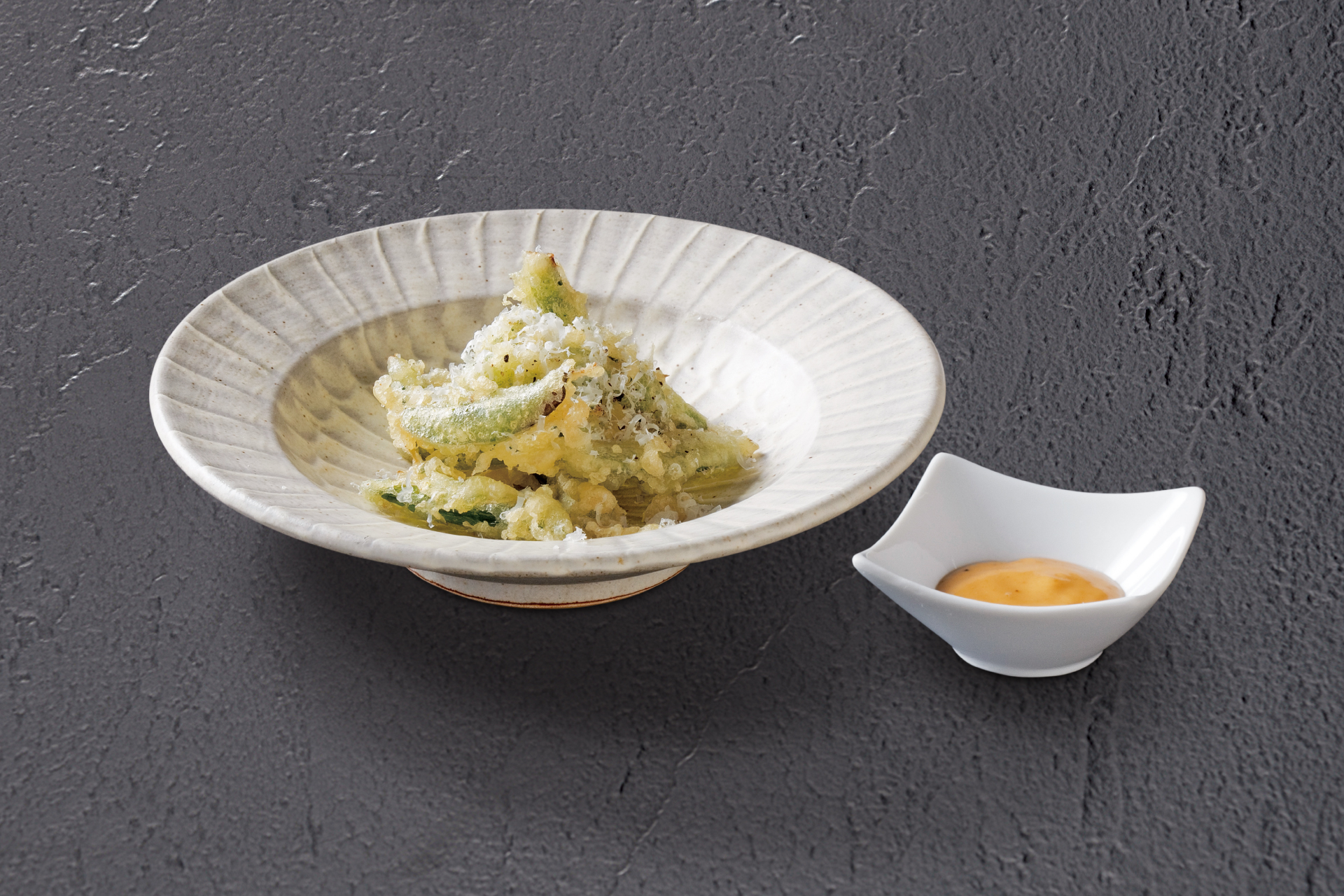 サクサクいんげんチップ 麻辣ディップソース