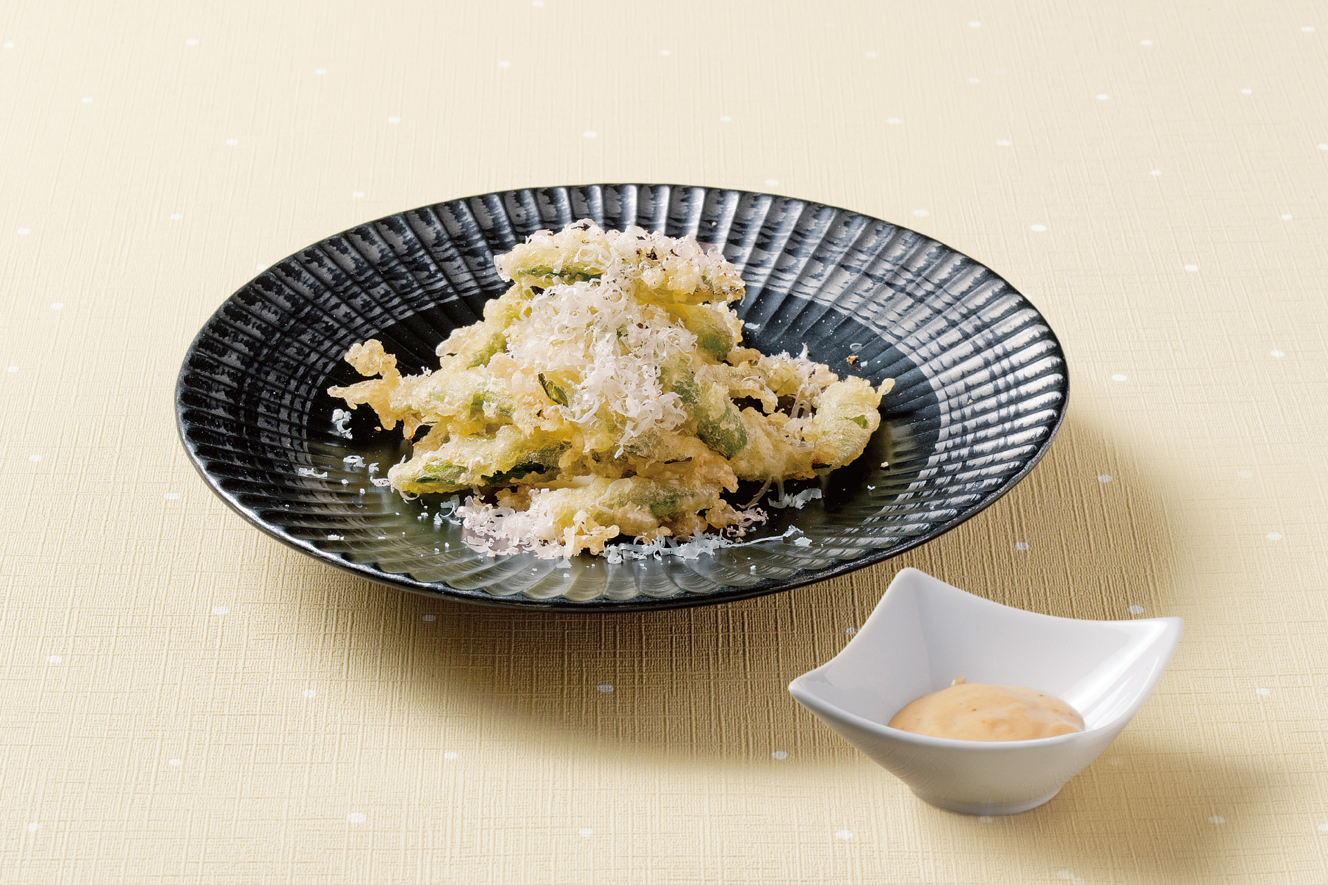 サクサクいんげんチップ 麻辣ディップソース