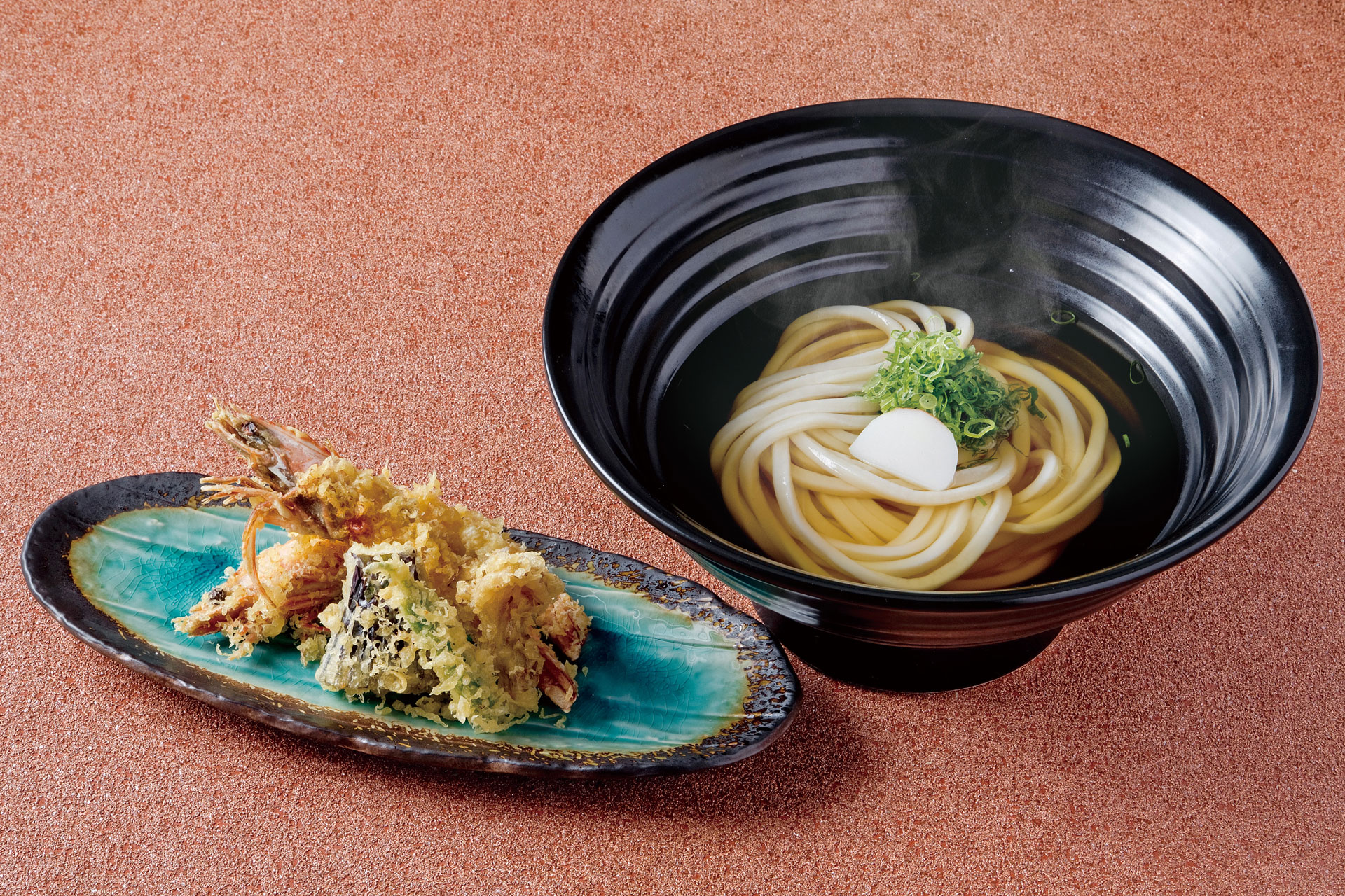 天然大海老天扶良のおうどん