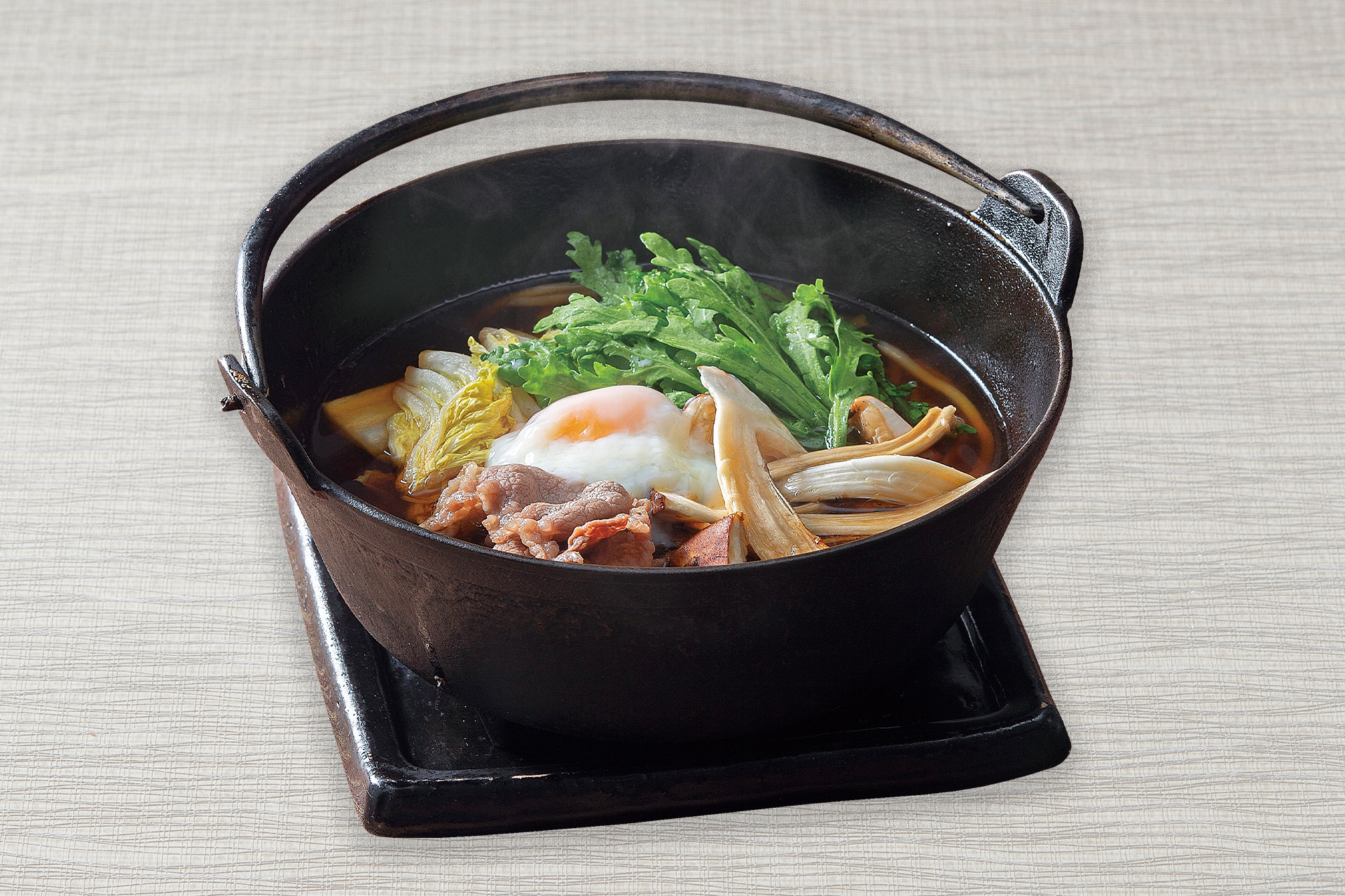松茸 すき焼きのおうどん